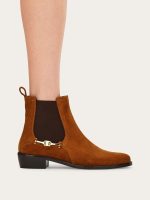 Ferragamo F buckle Chelsea boot - Image 5